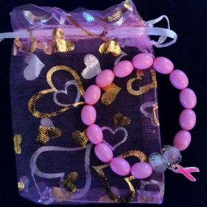 Cancer Awareness Bracelet (handmade)